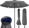 Kingsleeve Ombrellone da Giardino con LED Ø330cm Parasole Anteprima dell’immagine prodotto 1