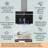 Klarstein Hotte aspirante 60cm, Hotte aspirante noire avec Voir les images du produit 2