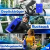 NEU 3in1 Fahrradtasche für Gepäckträger [PVC frei] - Produktbild-Vorschau 2