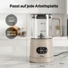 Olvy Elektrischer Milchaufschäumer aus Glas 4-in-1, 500 W, Produktbild-Vorschau 3