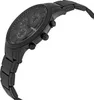 A black Emporio Armani watch is shown from a diagonal angle against a white background. Anteprima dell’immagine prodotto
