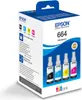 Epson EcoTank 664 - 4er-Pack - Schwarz, Magenta, Cyan, Gelb Produktbild-Vorschau 3