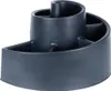 Cascata di piante a forma di spirale in plastica nera per Anteprima dell’immagine prodotto 13