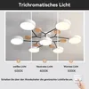Deckenleuchte 6 + 1 Köpfe Deckenlampe, Kronleuchter für Produktbild-Vorschau 3
