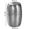 Table d'appoint PEDRO 30x49,5x30cm aluminium argent Table Voir les images du produit 3