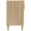 vidaXL Portascarpe in rovere Sonoma 102x36x60 cm Materiale Anteprima dell’immagine prodotto 7