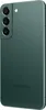 The back of a green Samsung Galaxy S22 smartphone. Voir les images du produit