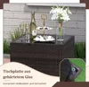COSTWAY 3-tlg. Polyrattan Gartenmöbel Set, Sitzgruppe inkl. Produktbild-Vorschau 4