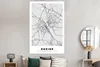 MuchoWow® Poster Karte - Deutschland - Rheine - Stadtplan Produktbild-Vorschau 4