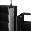 Badmöbel-Set Vicco Edge Schwarz 4 Teile, Model 40567 Produktbild-Vorschau 6
