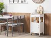BELIANI Wózek kuchenny biały z MDF drewno 48 x 39 x 89 cm Podgląd zdjęcia produktu 2