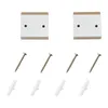 A set of hardware components for assembling a radiator cover. Náhľad obrázku produktu
