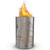 Feuertonne, Feuerkorb, Feuerschale mit Motiv BERGE - Die Produktbild-Vorschau 3