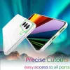 NALIA Klares Hartglas Case für Samsung Galaxy S22, Produktbild-Vorschau 5