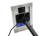 The back of a small solar panel with a cable attached and a mounting bracket. Náhľad obrázku produktu