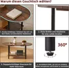 A collage of four images showcasing the features of a coffee table. Náhled obrázku produktu