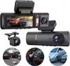 Kamera Samochodowa 3w1 HD 4K Przód Tył i Wnętrze GPS Wi-Fi Podgląd zdjęcia produktu 2