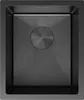 Mexen Trixo Edelstahlspüle 1-Becken 370 x 440 mm, schwarz Produktbild-Vorschau 1