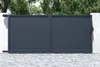 Schiebetor aus aluminium 4m EIGER H.180cm grau Produktbild-Vorschau 7