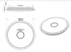 Trio Leuchten LED Deckenleuchte Osaka 678710006, Chrom, Produktbild-Vorschau 5