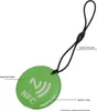 10 sztuk breloków NFC, kolor zielony, chip NTAG213, 35 cm, Podgląd zdjęcia produktu 5