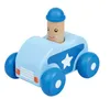 L10145 Blaues Holz - Schiebeauto " Squeaky Car" mit Produktbild-Vorschau 2