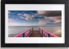 Bild 30x20 MDF-Rahmen Wandkunst Sea Bridge Architektur Produktbild-Vorschau 1