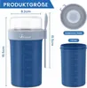 Set di 2 tazze da muesli Bugucat, tazza da yogurt da 990 Anteprima dell’immagine prodotto 2