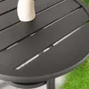 Outdoor-Beistelltisch aus Metall, 51 cm, rund, Schwarz Produktbild-Vorschau 8