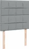 Boxspringbett mit Matratze Hellgrau 80x200 cm Stoff Produktbild-Vorschau 8