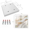 Metall Schlüsselkasten 30 x 30 cm - weißer Schlüsselschrank Produktbild-Vorschau 5