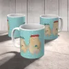 Mr. & Mrs. Panda Teetasse Bären mit Blumenkranz - Türkis Produktbild-Vorschau 5