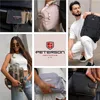 Peterson Pánská černá ledvinka polyester 42x21 cm 6 kapes Náhled obrázku produktu 23