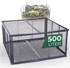 Novatool Composteur de jardin en métal 100x100x50 cm + Voir les images du produit 1