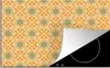 KitchenYeah© Herdabdeckplatte Mandala - Boho - Blumen - Produktbild-Vorschau 1