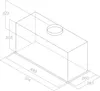 Groupe filtrant 52cm 550m3/h 65db inox - Elica - PRF0165830 Voir les images du produit 3