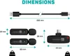 Kit de micrófono lavalier inalámbrico USB-C CONNECT IT (2 Vista previa de la imagen del producto 3