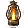 6 Stück Mini Laterne LED, Retro Laterne, Kleine Latern Produktbild-Vorschau 2