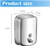 500 ml Wandseifenspender, manueller Wandseifenspender aus Produktbild-Vorschau 4