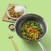 Reishunger Premium Edelstahl Wok – 28 cm Durchmesser – Produktbild-Vorschau 3