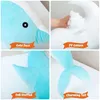Pluszowa zabawka w kształcie delfina - 50 cm - niebieska Podgląd zdjęcia produktu 3