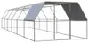 vidaXL Venkovní klec pro kuřata 3x12x2 m Pozinkovaná ocel Náhled obrázku produktu 5