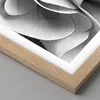 Gerahmtes Poster - Rahmen in heller Eiche - Material Produktbild-Vorschau 2