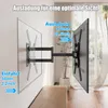 TV Wandhalterung Schwenkbar Neigbar für 55" 50" 43" 40" 32" Produktbild-Vorschau 5