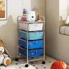 Carrello con 4 cassetti impilabili, carrello da bagno Anteprima dell’immagine prodotto 2