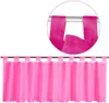 Bistrogardine mit Schlaufen, Maße: 45x160cm, Farbe: Pink Produktbild-Vorschau 1