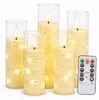 Set di 5 candele LED Ikodm, complete di catena luminosa e Anteprima dell’immagine prodotto 13