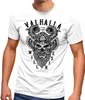 Herren T-Shirt Valhalla Will Rise Viking Helm Odin Krieger Produktbild-Vorschau 1