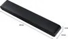A black soundbar with dimensions indicated by lines and text. Produktbild-Vorschau
