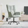vidaXL Relax křeslo světle šedý samet Náhled obrázku produktu 1